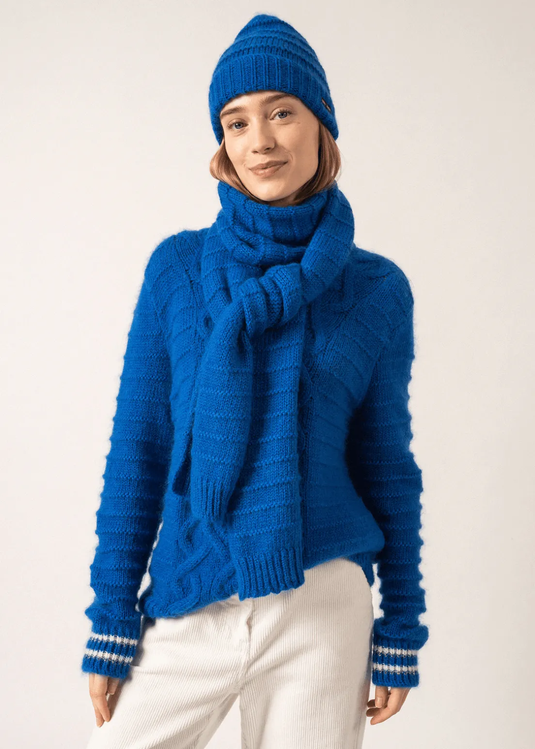 Echarpe en mohair Grisons