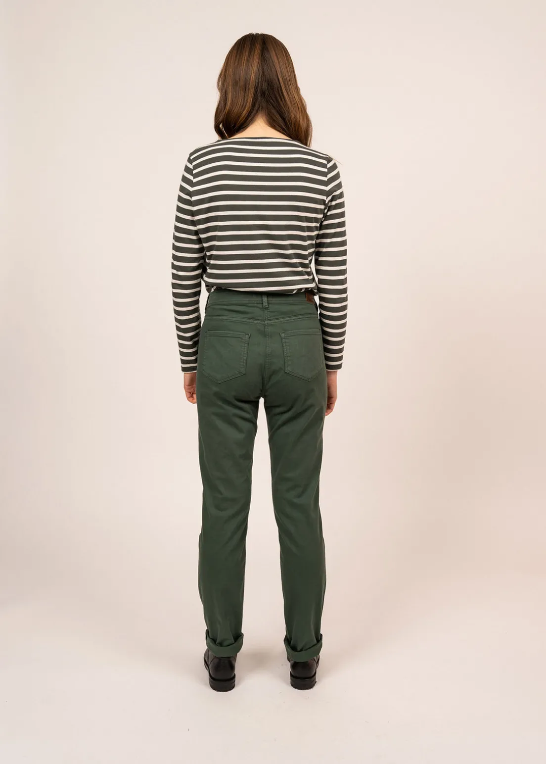 Pantalon taille haute Mimosa