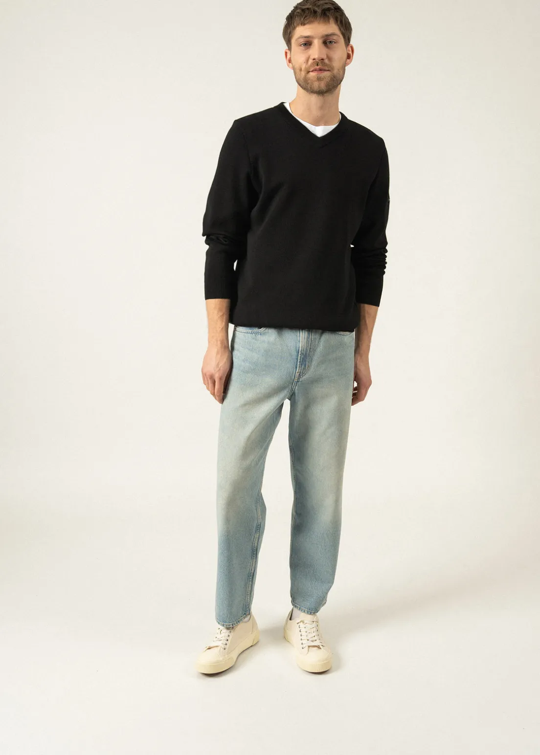 Pull col V Cuirasse