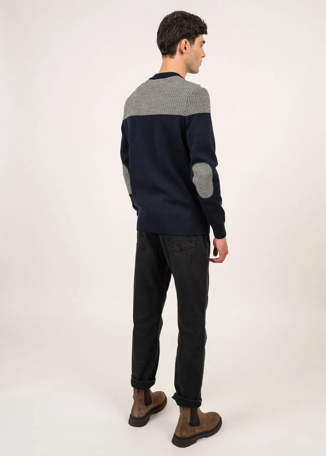 Pull marin bicolore Dinan