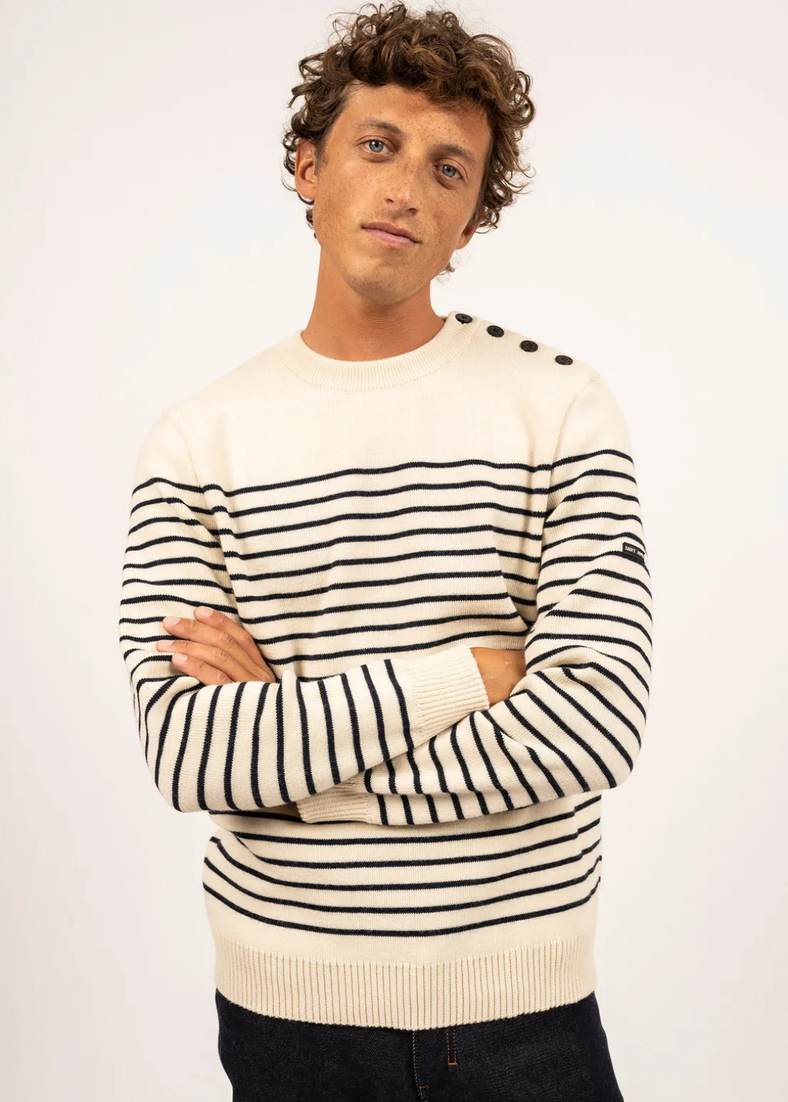 Pull marin rayé Binic