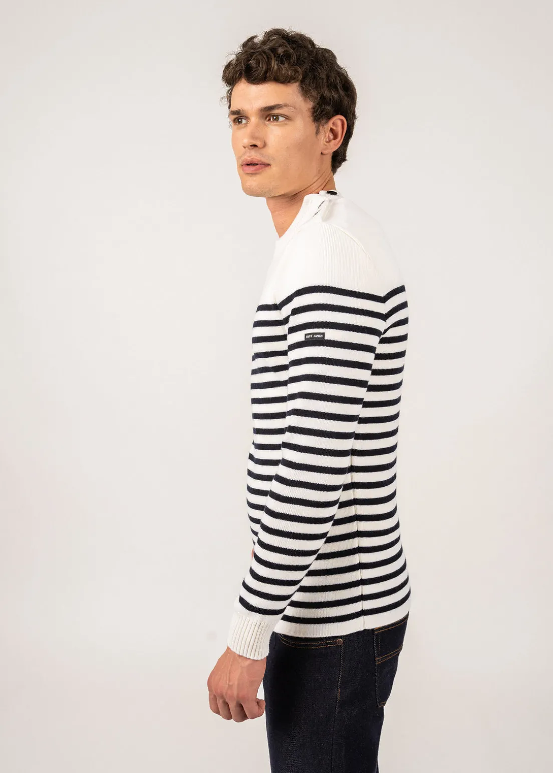 Pull marin rayé Rochefort