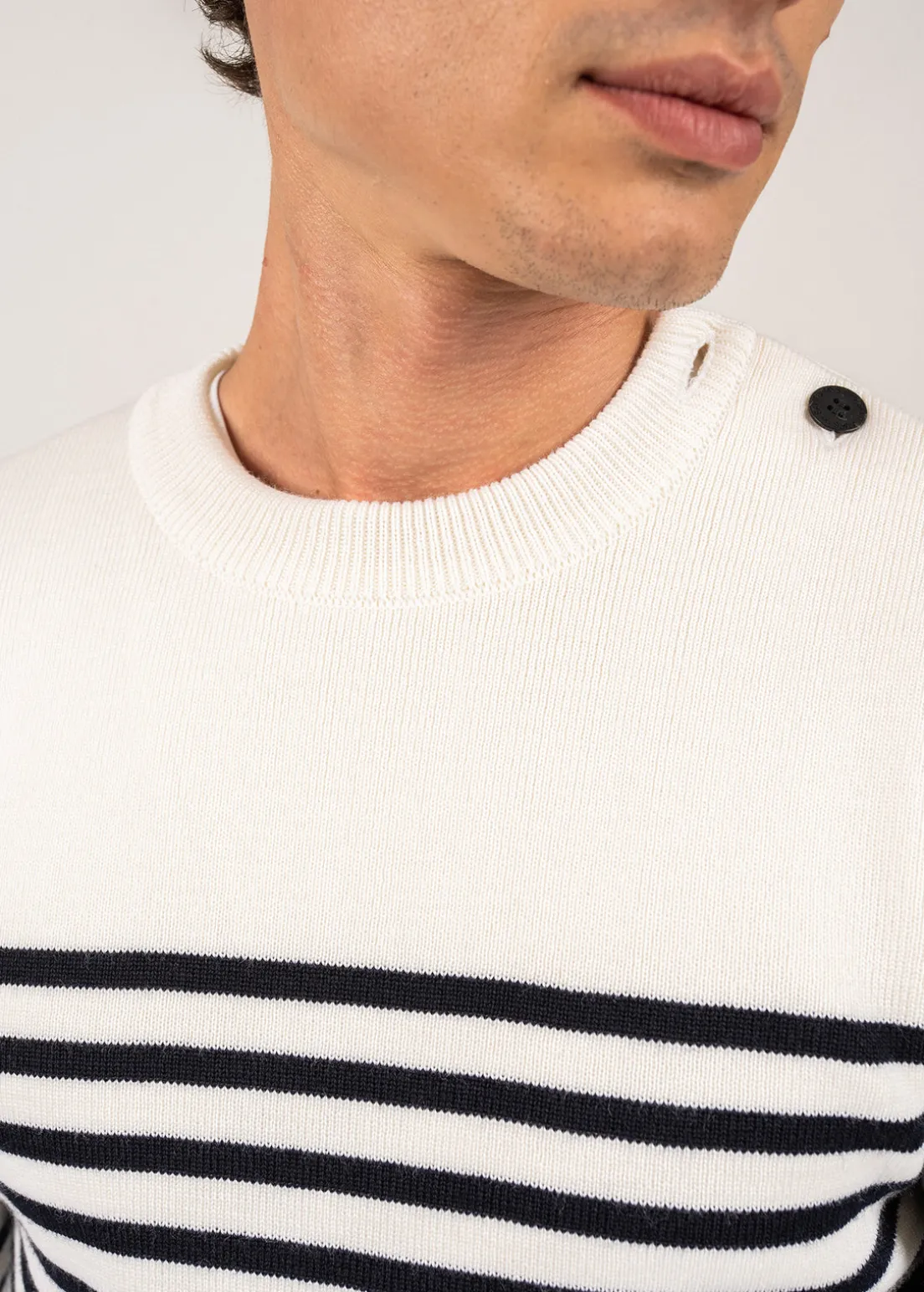 Pull marin rayé Rochefort