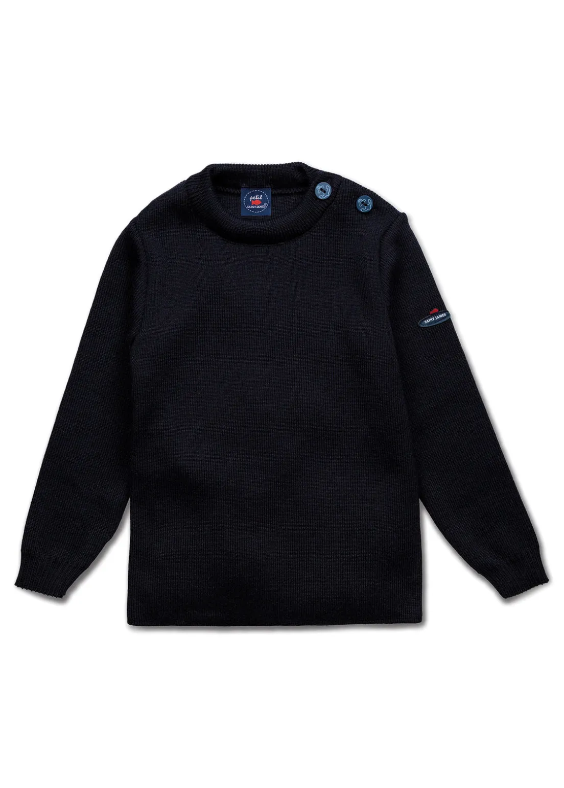 Pull marin uni bébé Moussaillon