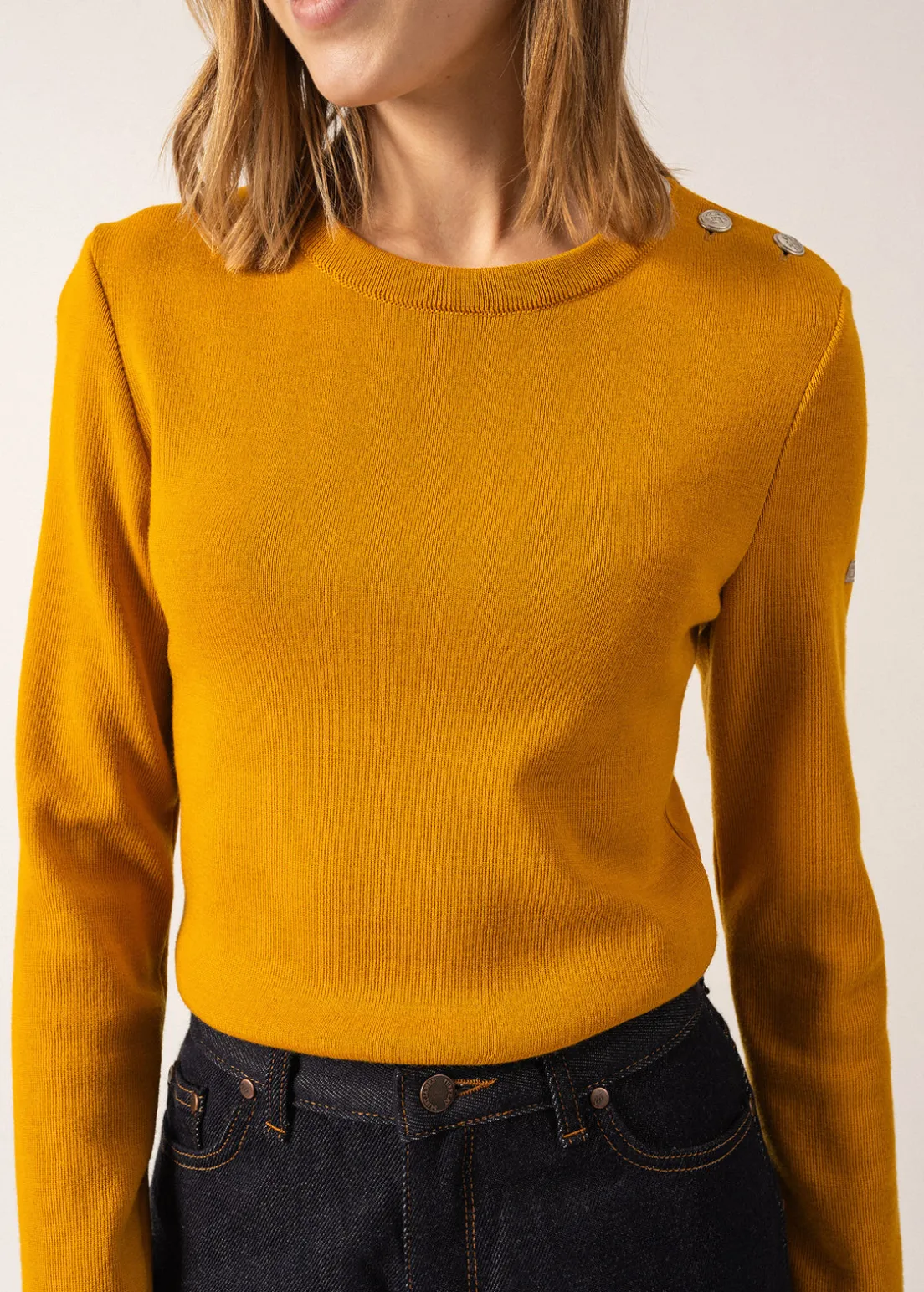 Pull marin uni Marée