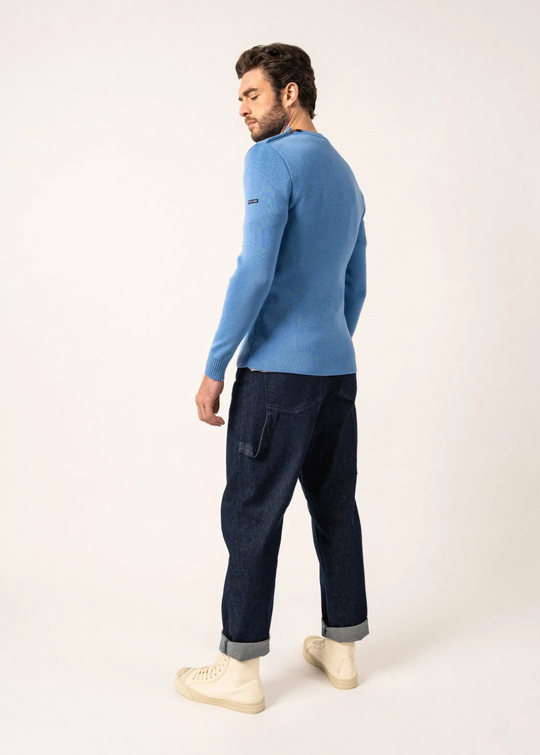 Pull marin uni Rochefort